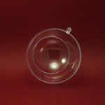 Kula plastikowa 10 cm, bombka  z otworem