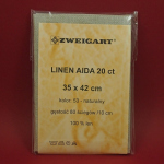 Linen Aida 20ct Zweigart  nr53 naturalny (35x42cm)